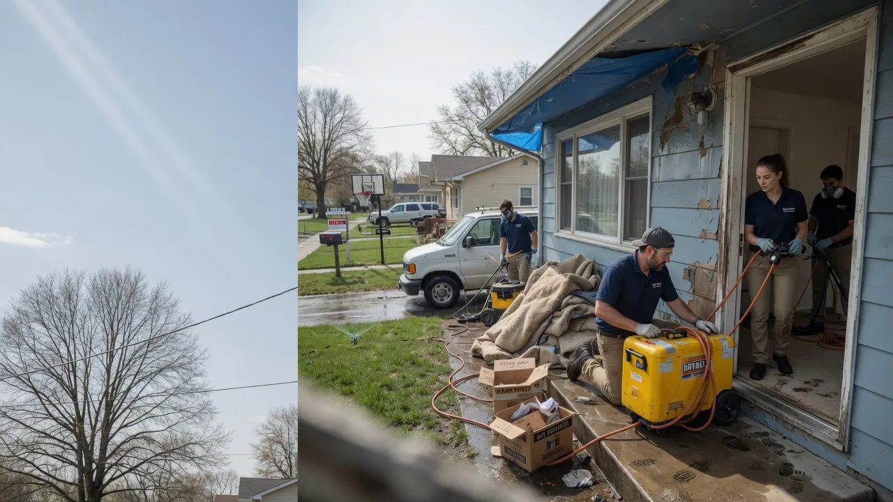 Basement Flood Cleanup in Burkeville, VA near me